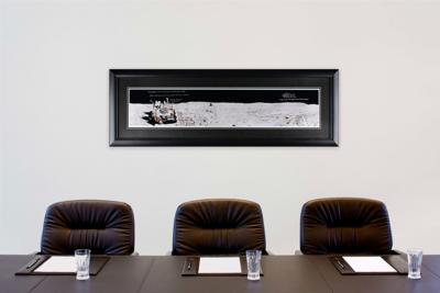 Lot #391 Charlie Duke Signed Panoramic Photograph - Image 3
