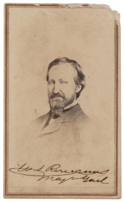 Lot #342 William S. Rosecrans Signed Photograph - Image 1