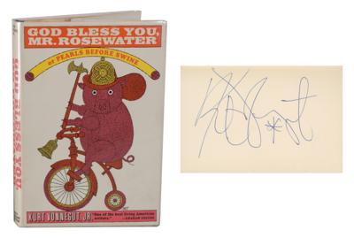 Lot #598 Kurt Vonnegut Signed Book - Image 1