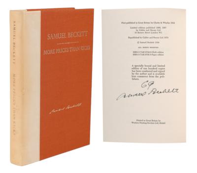 Lot #477 Samuel Beckett Signed Book - Image 1