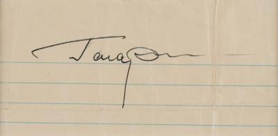 Lot #393 Yuri Gagarin Signature - Image 2