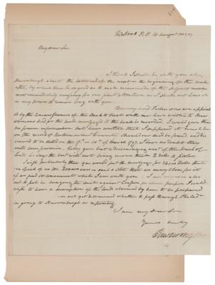 Lot #260 Edward Livingston Autograph Letter Signed - Image 1