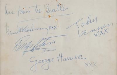 Lot #616 Beatles Signatures - Image 2