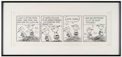 Lot #463 Charles Schulz: Love has destroyed a lot