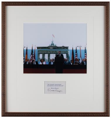 Lot #56 Ronald Reagan: 