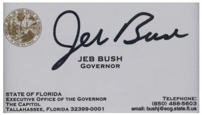 Lot #75 Bush Family (4) Signatures - Image 4