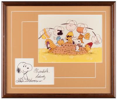 Lot #464 Charles Schulz Original Sketch of Snoopy - Image 1