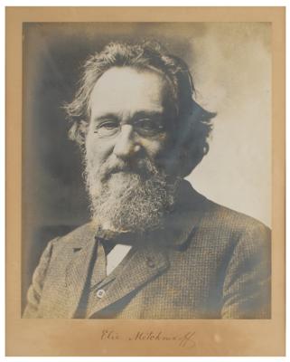 Lot #196 Elie Metchnikoff Signed Photograph - Image 1