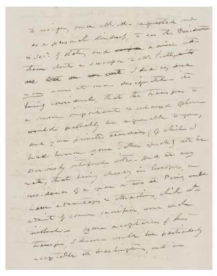 Lot #263 James M. Mason Autograph Letter Signed - Image 2