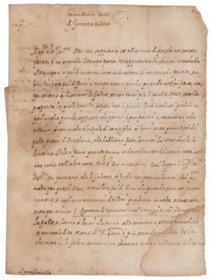 Lot #205 Cosimo I de Medici Document Signed - Image 1