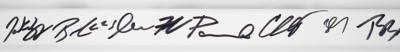 Lot #764 Boston Bruins Multi--Signed Hockey Stick - Image 3