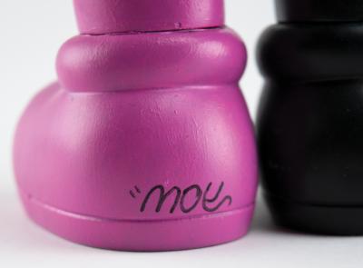 Lot #442 KAWS-Platform Companion Doll Hand-Painted by Moy - Image 3
