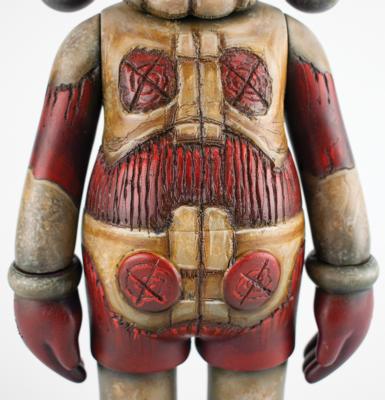 Lot #443 KAWS-Platform Companion Doll Hand-Painted by valleyDweller - Image 5