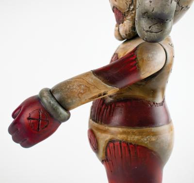 Lot #443 KAWS-Platform Companion Doll Hand-Painted by valleyDweller - Image 6