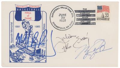 Lot #768 Michael Jordan and Julius Erving Signed