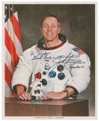 Lot #406 Jack Swigert Signed Photograph - Image 1