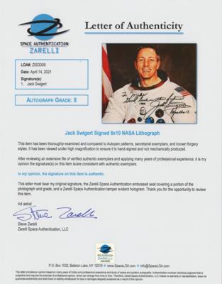 Lot #406 Jack Swigert Signed Photograph - Image 2