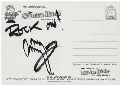 Lot #619 Led Zeppelin: Jimmy Page Signature - Image 1