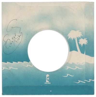 Lot #620 Bob Marley and Peter Tosh Signed 45 RPM Record Sleeve - Image 2