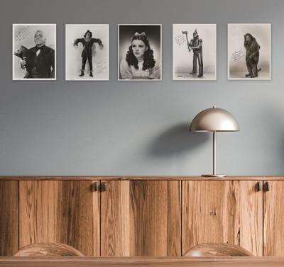 Lot #697 Wizard of Oz Set of (5) Oversized Signed Photographs - Image 2