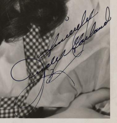 Lot #697 Wizard of Oz Set of (5) Oversized Signed Photographs - Image 8