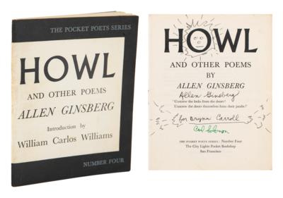 Lot #494 Allen Ginsberg Signed First Edition of Howl (Annotated and Signed by Carl Solomon) - Image 1