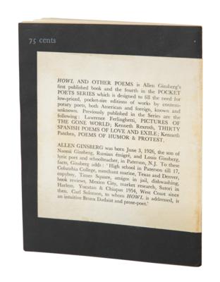 Lot #494 Allen Ginsberg Signed First Edition of Howl (Annotated and Signed by Carl Solomon) - Image 4