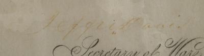 Lot #11 Franklin Pierce and Jefferson Davis Document Signed as President and Secretary of War - Image 4