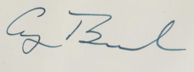 Lot #69 George Bush Document Signed as President - Image 3