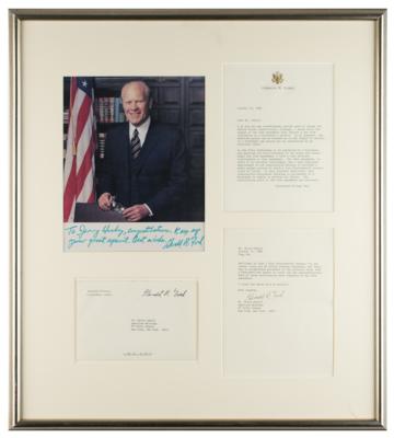 Lot #91 Gerald Ford: Ford on appealing the 22nd amendment, and how he has 