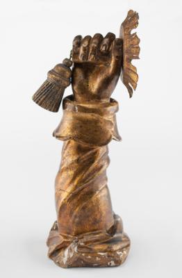Lot #687 Frank Zappa's Giltwood Arm Candle Sconce - Image 1