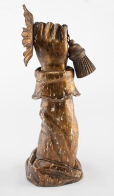 Lot #687 Frank Zappa's Giltwood Arm Candle Sconce - Image 2
