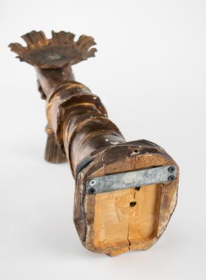 Lot #687 Frank Zappa's Giltwood Arm Candle Sconce - Image 5