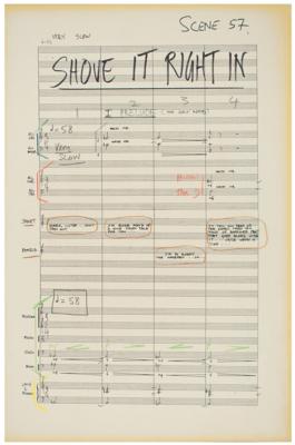 Lot #627 Frank Zappa's Collection of (3) Score Booklets for 200 Motels - Image 10