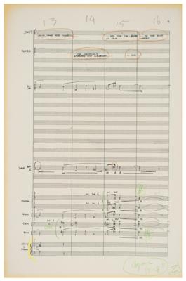 Lot #627 Frank Zappa's Collection of (3) Score Booklets for 200 Motels - Image 11