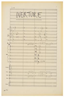 Lot #627 Frank Zappa's Collection of (3) Score Booklets for 200 Motels - Image 5