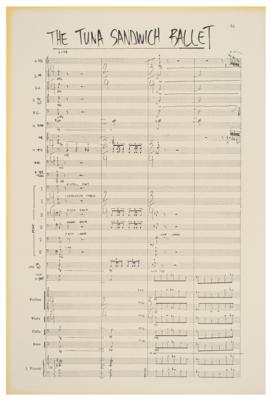 Lot #627 Frank Zappa's Collection of (3) Score Booklets for 200 Motels - Image 7