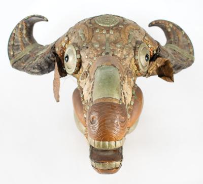 Lot #632 Frank Zappa's Ornamented Animal Skull Ornamented Animal Skull - Image 2