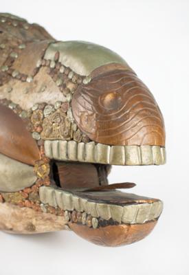 Lot #632 Frank Zappa's Ornamented Animal Skull Ornamented Animal Skull - Image 6