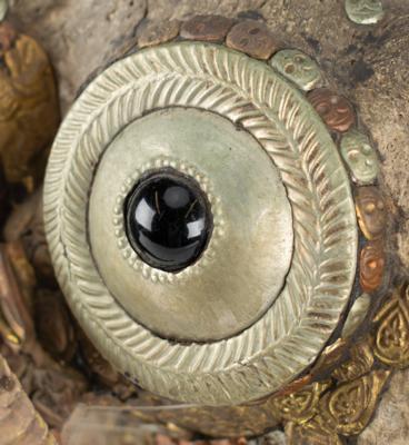Lot #632 Frank Zappa's Ornamented Animal Skull Ornamented Animal Skull - Image 7