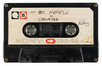 Lot #624 Frank Zappa Hand-Annotated Cassette Tape Cassette Tape - Image 2