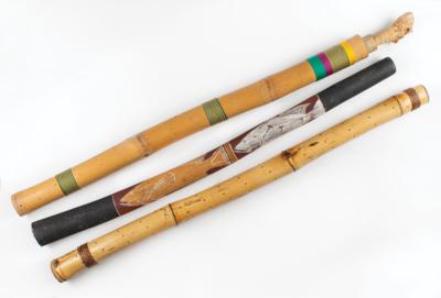 Lot #633 Frank Zappa's Rainsticks and Didgeridoo from Civilization Phaze III Rainsticks and Didgeridoo - Image 1