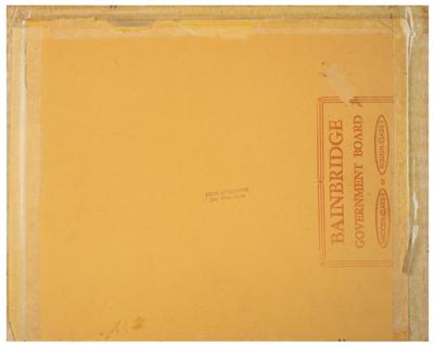 Lot #175 John F. Kennedy, Jr. Signed Photograph and Iconic Wire Photo - Image 2