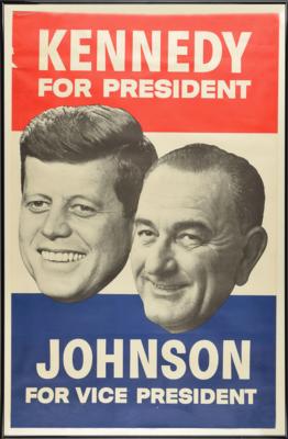 Lot #49 John F. Kennedy and Lyndon B. Johnson (2) Campaign Posters - Image 3