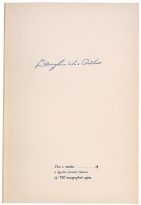Lot #333 Douglas MacArthur Signed Book - Image 2