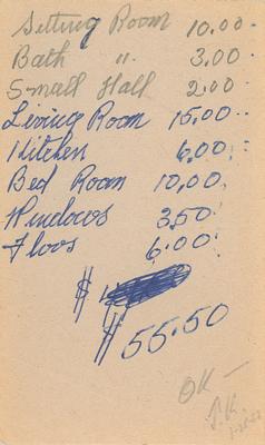 Lot #40 John F. Kennedy's 1947?1952 Congressional Address + Telephone Book Including Initialed Invoice - Image 3