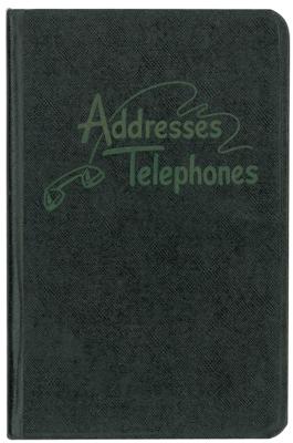 Lot #40 John F. Kennedy's 1947?1952 Congressional Address + Telephone Book Including Initialed Invoice - Image 7
