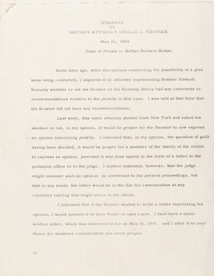 Lot #174 Ted Kennedy: 