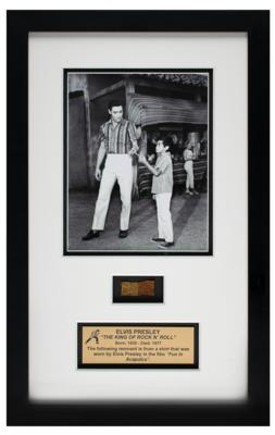 Lot #675 Elvis Presley Worn Shirt Fabric from Fun in Acapulco - Image 1