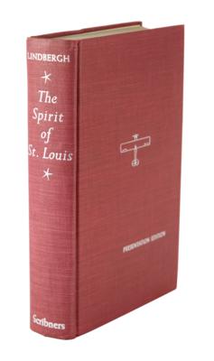 Lot #354 Charles Lindbergh Signed Book - Image 3